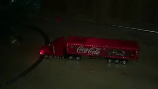 Remote Control Coca Cola Christmas Truck Model With Lights - eBay