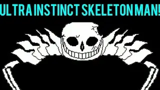 Ultra Instinct Skeleton Man! - Reacting To The Undertale Ultra Sans Fight