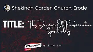 SUNDAY Service | 11.01.2025 | Shekinah Garden Church, Erode #erode  #2026