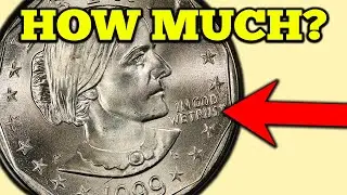 1999 Susan B Anthony Dollar Coins Worth A Lot of Money!
