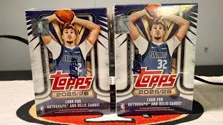 Topps Basketball Blaster Box Opening | 2 Boxes, Big Pulls