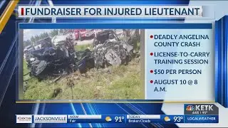 Angelina County Sheriff's Office holding licence to carry training session to benefit injured deputy