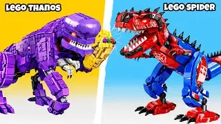 The Final Avenger Battle but with LEGO Dinosaurs! ⚡🦖 BricksUP
