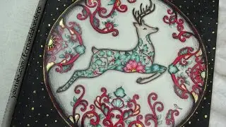 As Cores do Natal - Rena - Johanna's Christmas