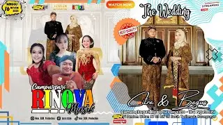 Live - Wedding Citra &  Bagus  - RINOVA Musik - JABBAR Audio - NEW SGM Production FullHD