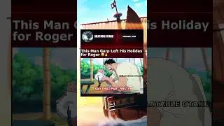 This Man Garp Left His Holiday for Roger 😂🔥 | #onepiece #garp #roger #godvalley #shorts