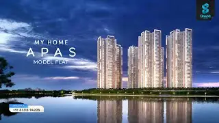 My Home APAS, Model Flat | Luxury 3 BHK Apartments at Kokapet | #ShaiviRealty