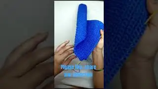 crochet wire basket stitching