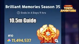 Infinite Labyrinth 10.5m Guide for Season 35 [11,494,537 Score] - Cookie Run: Tower of Adventures