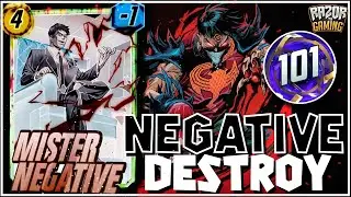 💥 MISTER NEGATIVE DESTROY NOS SUBE A INFINITO ⚫ MARVEL SNAP