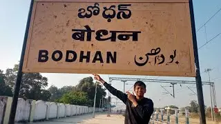First Time at Bodhan Railway Station 😍 |Train & Platform Vlog 🚉