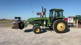 Entz Auction & Realty &ndash; LOT 3090 - 1989 JD 4455 TRACTOR