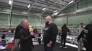 Interview with Tom at the Benfield & Pyman Fight Night 11/03/2023