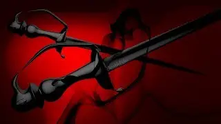 3D fencing saber bird sword speed modelling animation / Maya 2018 / timelapse
