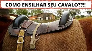 COMO ENSILHAR SEU CAVALO DA FORMA CORRETA!!