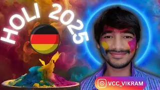 Celebrating Holi in Germany 🇮🇳🇩🇪 | Colors, Culture & Flags!#germanyvikrant #indianingermany 