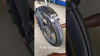 Honda x blade front new alternative tyre size changed🏍️/ #shorts #honda #tyres #xblade