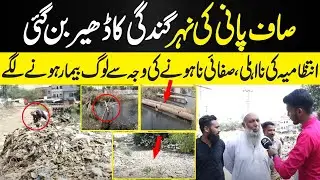 Most Beautiful And Clean Water Canal Turns Into a Garbage centre || Daily Dharti