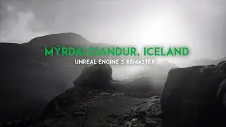 M&yacute;rdalssandur, Iceland | Unreal Engine 5 Remaster
