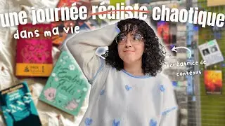 ma journée RÉALISTE 👩‍💻📖 de créatrice de contenus littéraire 📚 vlog 24h dans ma vie