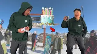 Dennis calls for a Birthday snow trip