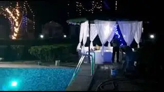 7 sister's #resort night view in Jorhat🥰👌👌wow