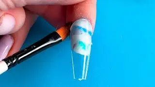 You Won't Believe This! Toothpaste Nail Art Hack ✨💅