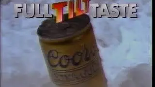 Coors Extra Gold (Monkey) Commercial 1989