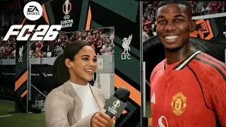 FC 26 - MAN UNITED(Ronaldo) vs. LIVERPOOL(Salah) - UEFA Europe League 25/26 Final | PS5™ Pro [4K60]
