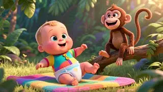 Silly Monkey Dance Parade 🐒🎉 | Fun Learning & Movement Song for Kids | Preschool Adventure
