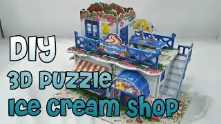 3D Puzzle Ice Cream Shop