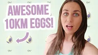 HATCHING 2017 10KM EGGS!  Pok&eacute;mon GO Vlog | Zo&euml;TwoDots