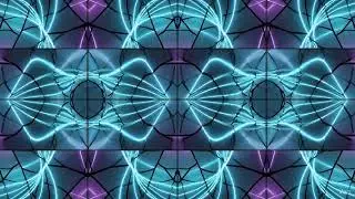 VECTOR KALEIDO WAVE | PULSUJĄCY NEONOWY WITRAŻ | PŁYNNY LOOP