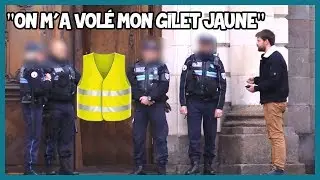 Demander un gilet jaune aux policiers - D&eacute;fi Prank - Les Inachev&eacute;s