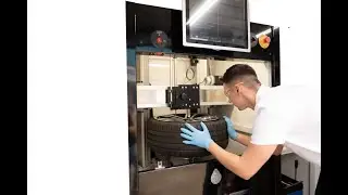 Mobile Alloy Wheel Diamond cutting van - The DCR Pro mobile cutting lathe