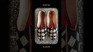🔥 &ldquo;Handmade Rajasthani Jutti | Stylish & Trendy Mojari 2025 👞✨&rdquo;#rajasthani #look #wedding #navratri