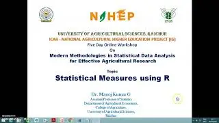Statistical Measures using R
