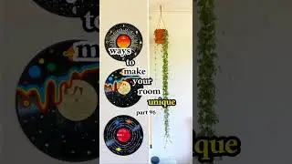 ⭐ Vinyl Record Frames #roomdecor #roomdecoration #aesthetic