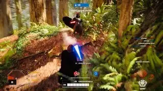 Battlefront 2 Anakin Skywalker - Not World Record Killstreak - 2019 PS 4 PRO Gameplay