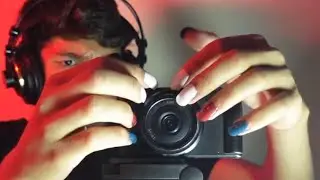ASMR | Touching, Tapping & Scratching the Camera Lens ( No Talking )
