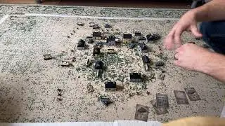 Playing a game of Micro Brick Battle LIVE