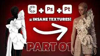 Make Custom 3D Fabric in Clo3D & Marvelous designer? Here&rsquo;s How with Photoshop! PART01