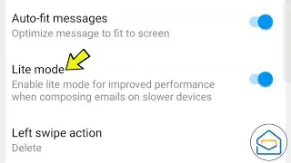Enable Lite Mode in Zoho Mail for Low Data & Slow Phone