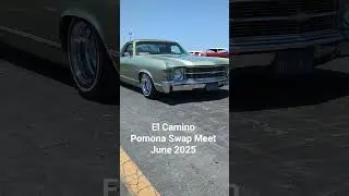 Air Bagged Chevy El Camino at the Pomona Swap Meet & Classic Car Show