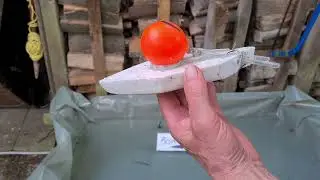 Der Ansaugvorgang beim Kerzenboot