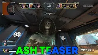 ASH TEASER HOLOGRAM FACE IN ARENA (APEX LEGENDS) #shorts