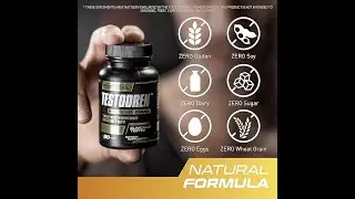 2X-TESTO Stack| Testodren Bundle | Support Testosterone Levels | Improve Muscle Growth | Made in USA