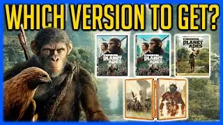 Where To Get The Best Kingdom of the Planet of the Apes Blu-Ray/4K Releases