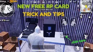 HOW TO GET FREE RP MISSION CARD IN PUBG MOBILE TIPS AND TRICKS | Aku gamer