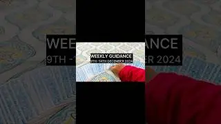 Weekly Guidance 9th - 14th December 2024 #tarot #viralreels #viralshorts #tarotweekly #weeklytarot